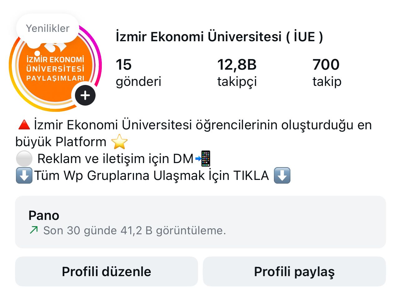 Instagram İçerik